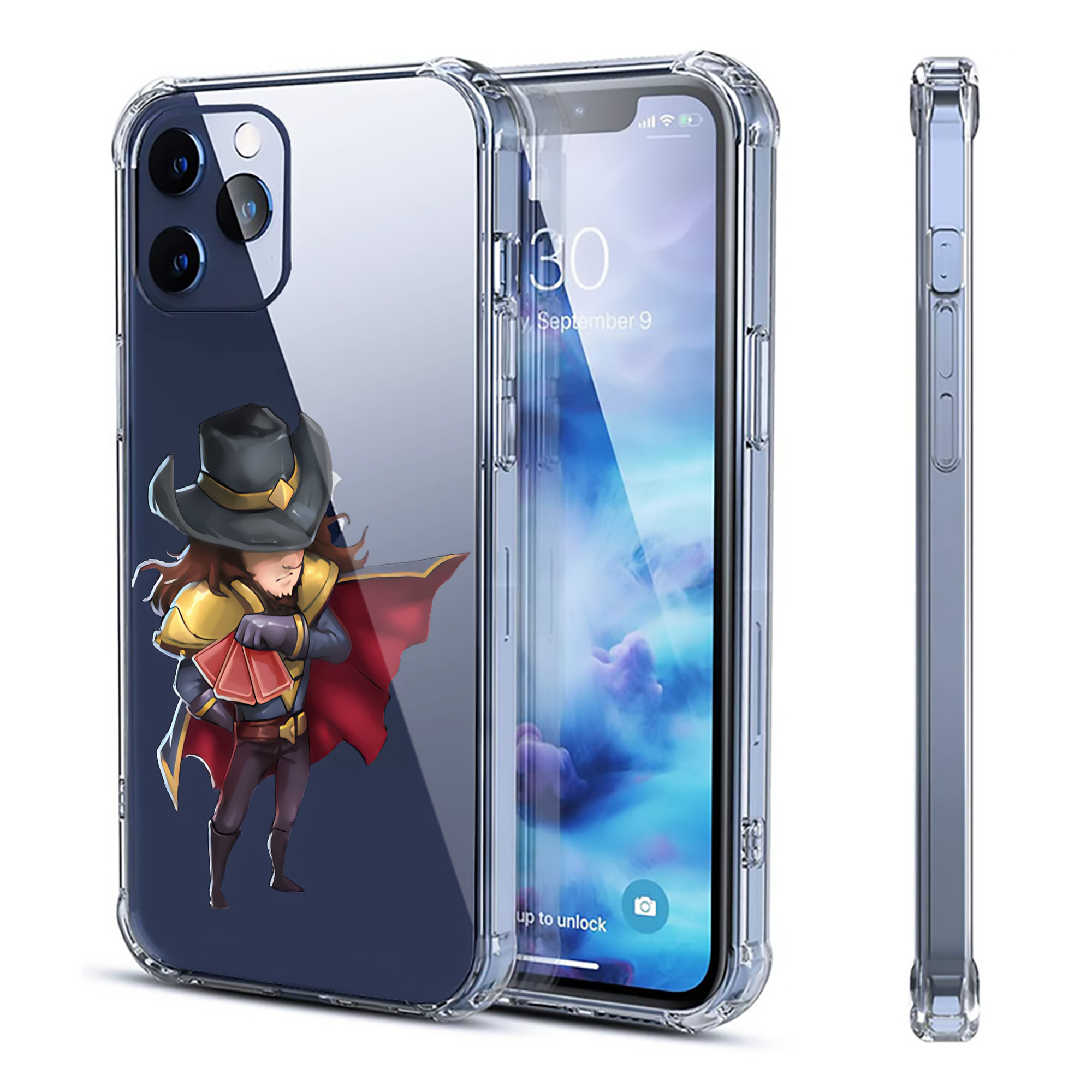 （画像用） リーグ・オブ・レジェンド League of Legends LOL 【iPhone 12シリーズ対応】透明スマホケース（クリアソフトケース）